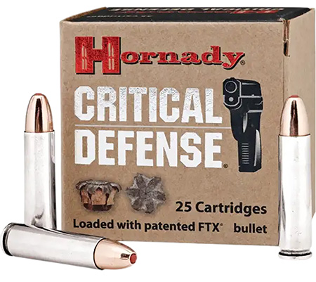 [090255810301] Hornady 81030 Critical Defense  30Carbine 110gr Flex Tip eXpanding 25 Per Box/10 Case