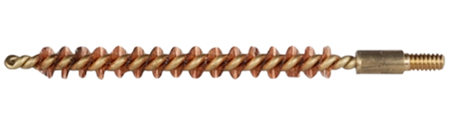 [709779100033] Pro-Shot 6R Bore Brush  .243 Cal/ 6mm Rifle #8-32 Thread Bronze Bristles Brass Core