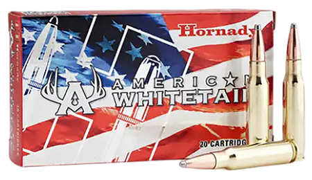 [090255380903] Hornady 8090 American Whitetail  308Win 150gr InterLock Spire Point 20 Per Box/10 Case