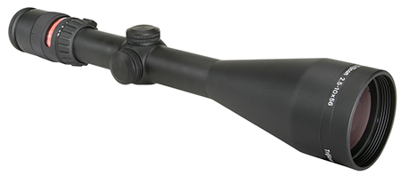 [719307400184] Trijicon 200035 AccuPoint  Black Hardcoat Anodized 2.5-10x56mm 30mm Tube Illuminated Red Triangle Post Reticle