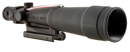 [719307302020] Trijicon 100173 ACOG  Black Hardcoat Anodized 5.5x50mm Illuminated Red Chevron .223/5.56 BDC Reticle