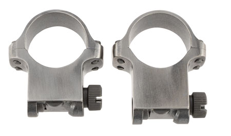 [736676904082] Ruger 90408 5K/6K Scope Ring Set  Silver 1" High
