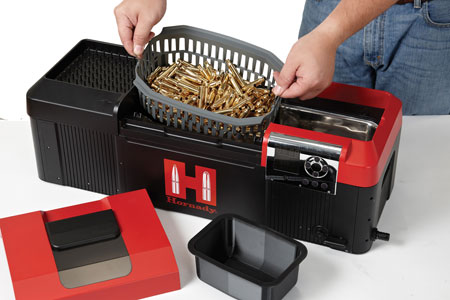 [090255433104] Hornady 043310 Lock-N-Load Hot Tub Sonic Cleaner Black Red 9 Liters