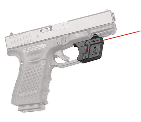 [610242004478] Crimson Trace 0151001 Accu-Guard Laser Sight Defender Series Black Polymer, Red Laser 5mW Output, 620-670nM Wavelength, Fits Glock, Trigger Guard Mount
