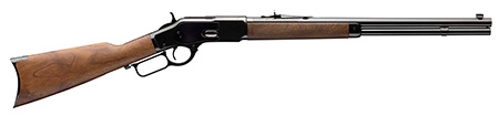 [048702003226] Winchester Guns 534200137 Model 1873 Short Rifle 38 Special, 357 Mag 10+1 Cap 20" Brushed Polish Blued Rec/Barrel Satin Oiled Walnut Fixed Straight Grip Stock Right Hand (Full Size)