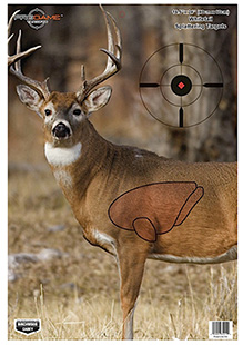 [029057354010] Birchwood Casey 35401 Pregame  Deer Paper Hanging Universal 16.50" x 24" 3 Per Pkg