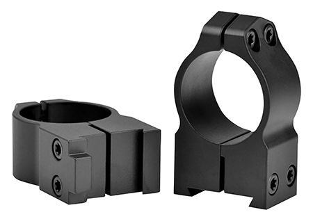[656813010936] Warne 2BM Maxima  Matte Black Steel 1" Tube High Vertical Split Dovetail, 0 MOA Fits CZ 550