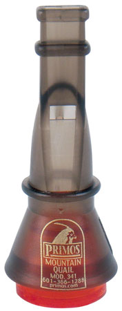 [010135003418] Primos PS341 Mountain Quail  Open Call Attracts Quail Gray Plastic