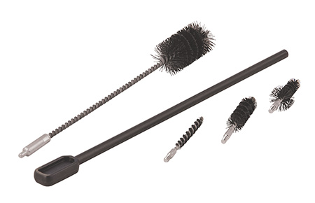 [661120567158] Wheeler 156715 AR-15 Brush Set 5.56mm Brass Nylon Bristles