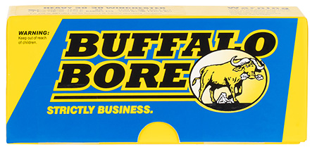 [651815033020] Buffalo Bore Ammunition 33B20 Personal Defense Strictly Business 38Super +P 124gr Jacket Hollow Point 20 Per Box/12 Case
