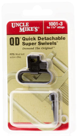 [043699100132] Uncle Mike's MO10013 Super Swivel  Blued 1.25" Steel Quick Detach