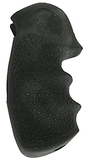 [743108250006] Hogue 25000 Monogrip Finger Grooves Black Rubber Fits S&W N Frame with Round Butt