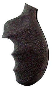 [743108670002] Hogue 67000 OverMolded Monogrip Black Rubber with Finger Grooves for Taurus 85