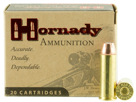 [090255390803] Hornady 9080 Custom  44RemMag 200gr Hornady XTP Hollow Point 20 Per Box/10 Case