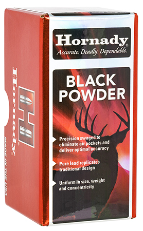 [090255260908] Hornady 6090 Lead Balls  50Cal Lead Ball 100 Per Box/25 Case