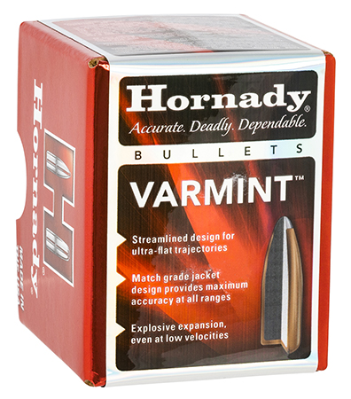 [090255222654] Hornady 2265 Traditional Varmint 22 Cal .224 55 gr Spire Point 100 Per Box/ 40 Case