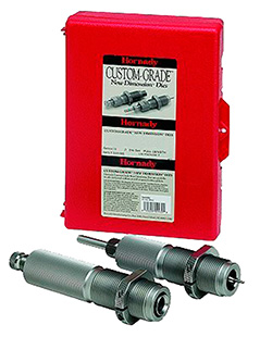 [090255562224] Hornady 546222 Custom Grade Series I 2 Die Set for 220 Swift Includes Sizing Seater