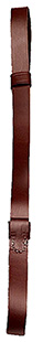 [217710610522] Hunter Company 230 Military Quick Fire Sling Chestnut Tan Leather w/ Adjustable Design for Rifles