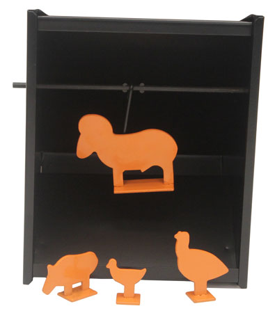 [026785020859] Beeman 2085 Pellet Trap  Steel Orange Target Airgun Metal Silhouette/Paper Targets