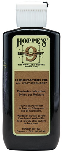 [026285513271] Hoppe's BR1003 No. 9 Bench Rest Lubricating Oil 2.25 oz. Squeeze Bottle 10 Per Pack