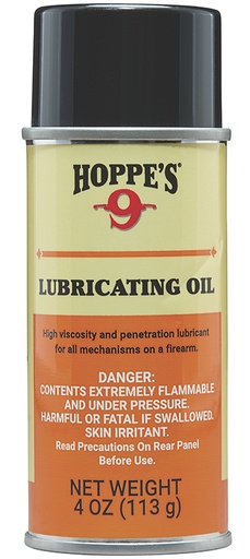 [026285511079] Hoppe's 1605 No. 9 Lubricating Oil 4 oz. Aerosol Can 10 Per Pack