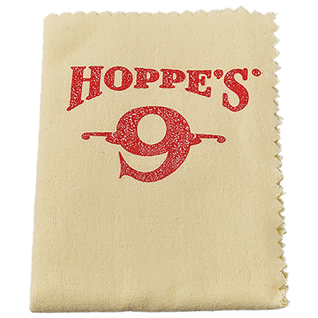 [026285510386] Hoppe's 1217 Wax Treated Cleaning Cloth 11" x 14" Resealable Bag 10 Per Pack