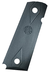 [743108450109] Hogue 45010 OverMolded Grip Panels Black Rubber for 1911 Government