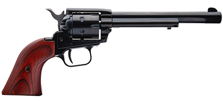 [727962500309] Heritage Mfg RR22B6 Rough Rider  22 LR 6 Shot, 6.50" Black Steel Barrel, Black Zinc Alloy Frame, Black Cylinder, Cocobolo Grip, Hammer/Thumb Safety, Exposed Hammer