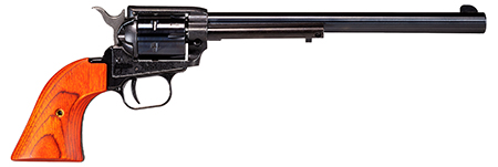 [727962500415] Heritage Mfg RR22MB9 Rough Rider  22 LR/22 WMR 6 Shot, 9" Black Steel Barrel, Black Zinc Alloy Frame, Black Cylinder, Cocobolo Grip, Exposed Hammer