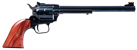 [727962500439] Heritage Mfg RR22MB9AS Rough Rider  22 LR/22 WMR 6 Shot, 9" Black Steel Barrel, Black Zinc Alloy Frame, Black Cylinder Cocobolo Grip, Hammer/Thumb Safety, Exposed Hammer