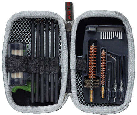 [813119011405] Real Avid AVGCKAR15 Gun Boss AR15 Kit 223 Rem/5.56 NATO AR Platform Firearm Bronze Bristles Includes Nylon Case