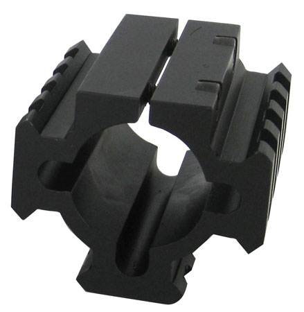 [751103011003] TacStar 1081100 Shotgun Rail Mount Black 1.80" Long