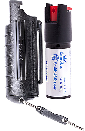 [024718914039] S&W Pepper Spray 1403 Pepper Spray  OC Pepper Range 10 ft 0.50 oz Includes Case