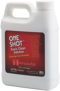 [090255433609] Hornady 043360 One Shot Sonic Clean Against Grease Dust Oil 32 oz Bottle