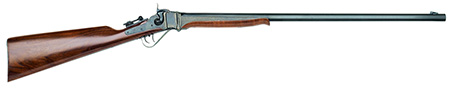 [8053670710771] Chiappa Firearms 920192 Little Sharps  22 Hornet 1rd, 26" Blued Octagon Barrel, Color Case Hardened Metal Finish, Oiled Walnut Stock  &  Forend