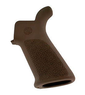 [743108150337] Hogue 15033 OverMolded Beavertail Cobblestone Desert Tan Rubber Pistol Grip for AR-15, M16