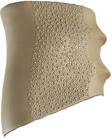 [743108170038] Hogue 17003 HandAll Universal Full Size Grip Sleeve Textured Desert Tan Rubber