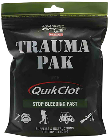 [707708202926] Adventure Medical Kits 20640292 Trauma Pak QuikClot Stop Bleeding Zeolite