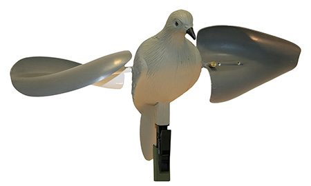 [816740002019] Mojo Outdoors HW7201 Wind Dove  Doves Species, Gray Plastic