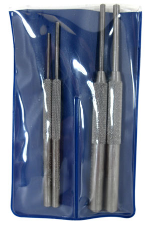 [011516512772] Lyman 7031277 Punch Set Roll Pin 1/16, 3/32, 1/8, 5/32 Multi-Caliber 4 Per Pack