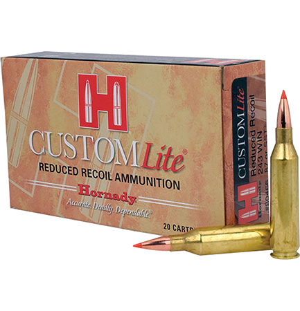[090255804669] Hornady 80466 Custom Lite  243Win 87gr Super Shock Tip 20 Per Box/10 Case