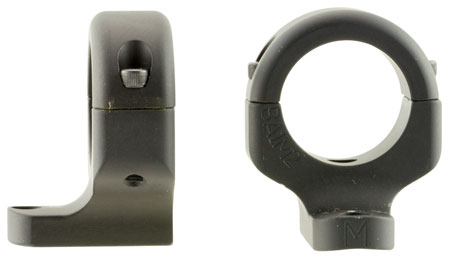 [810037210255] DNZ BW1M2 Game Reaper 2 Scope Mount/Ring Combo Matte Black 1" Browning/Savage