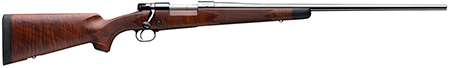 [048702002489] Winchester Repeating Arms 535203236 Model 70 Super Grade 338 Win Mag Caliber with 3+1 Capacity, 26" Barrel, High Polished Blued Metal Finish  &  Satin Fancy Walnut Stock Right Hand (Full Size)
