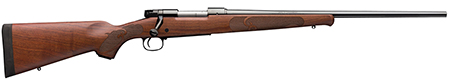 [048702002205] Winchester Guns 535200226 Model 70 Featherweight 270 Win 5+1 Cap 22" Brushed Polish Blued Rec/Barrel Satin Walnut Fixed with Feather Checkering Stock Right Hand with MOA Trigger System (Full Size)