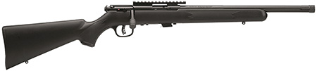 [062654932076] Savage Arms 93207 93 FV-SR Full Size 22 WMR 5+1 16.50" Matte Black Heavy Barrel, Matte Black Picatinny Rail Carbon Steel Receiver, Matte Black Fixed Synthetic Stock, Right Hand