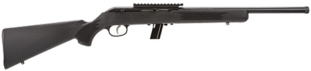 [062654451102] Savage Arms 45110 64 FV-SR Full Size 22 LR 10+1 16.50" Matte Black Heavy Barrel, Matte Black Picatinny Rail Carbon Steel Receiver, Matte Black Fixed Synthetic Stock, Right Hand