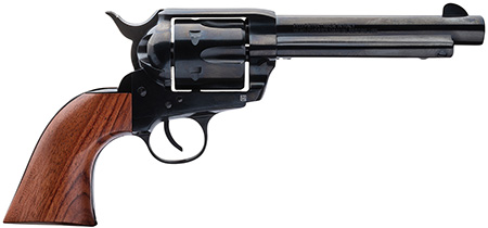 [727962509616] Heritage Mfg RR357B5 Rough Rider Big Bore Medium 357 Mag 6 Shot, 5.50" Black Steel Barrel, Black Cylinder, Black Black Steel Frame, Cocobolo Grip, Exposed Hammer