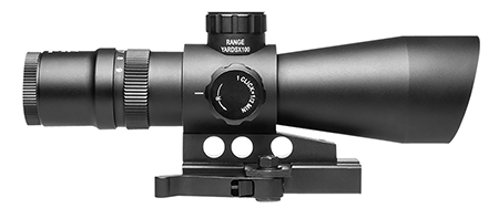 [848754000439] NcStar STP3942GV2 Mark III Tactical Gen 2 Black Hardcoat Anodized 3-9x 42mm Dual (Blue/Green) Illuminated P4 Sniper Reticle