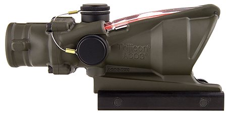 [719307307230] Trijicon 100309 ACOG  OD Green 4x32mm Illuminated Red Chevron .223/5.56 BDC Reticle