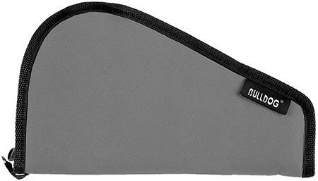 [672352246100] Bulldog BD610 Pistol Rug  Small 12" Gray w/ Black Trim Water-Resistant Nylon